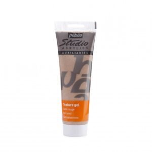 STUDIO ACRYLICS 250 ML GEL DE TEXTURE SABLE ROUGE