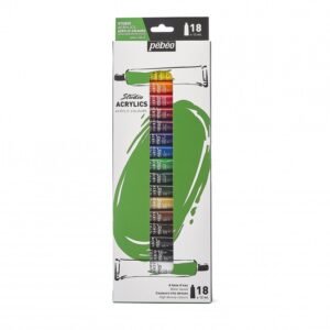 Set peinture acrylique fine en tubes