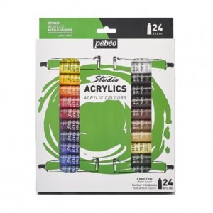 Set peinture acrylique fine en tubes