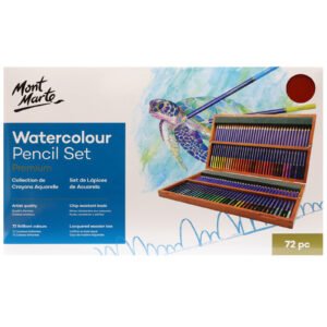 Mont Marte Premium Watercolour Pencils 72 Piece