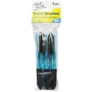 Mont Marte Studio Series - Foam Hobby Brush 25mm 5pc