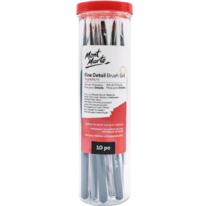Mont Marte Ensemble de pinceaux à détails fins
