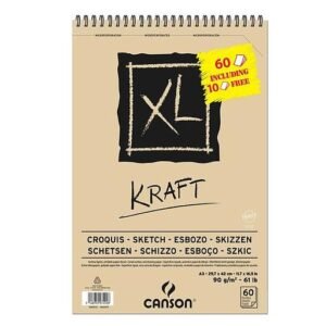 CANSON XL A3 KRAFT 90G