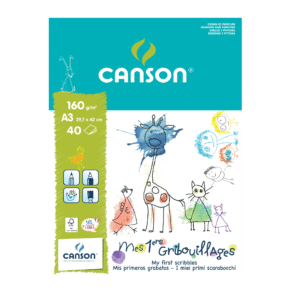 CANSON A3 GRIBOUILLAGE 160G