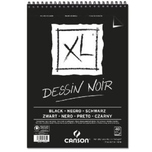 CANSON XL A3 NOIR 150G