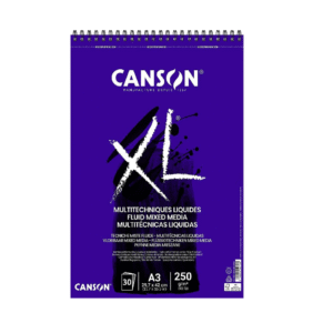 CANSON XL A3 MULTITECHNIQUES LIQUIDES 250G