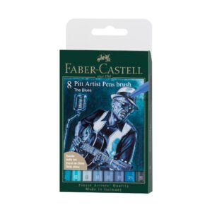FABER-CASTEL 8 PITT ARTIST PENS BRUSH
