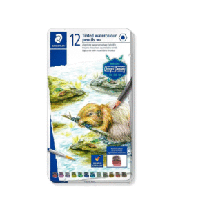 STAEDTLER CRAYONS DE COULEURS AQUARELLABLES TEINTES